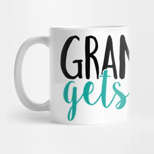 Grammar gets girls (no hashtag) Mug